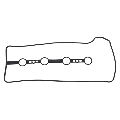 INFINAUTO Guarnizione Coperchio Valvole, Guarnizione Sigillo Valvola Testata No.1121328021 per Toyota Camry 2.4L 2362Cc L4 Dohc, (16 Valvole), Cod. Motore 2Azfe 2002-2009 Nero