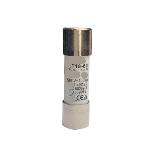 Fusible 14x51 haute capacité en céramique pour coupure électrique sécurisée