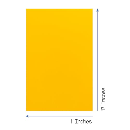 Papier jaune format 28x43.2 cm idéal pour les activités de dessin - 3