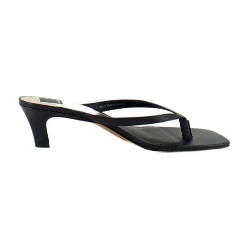Image of Black Leather Ramia Pump Shoes by DOLCEVITA