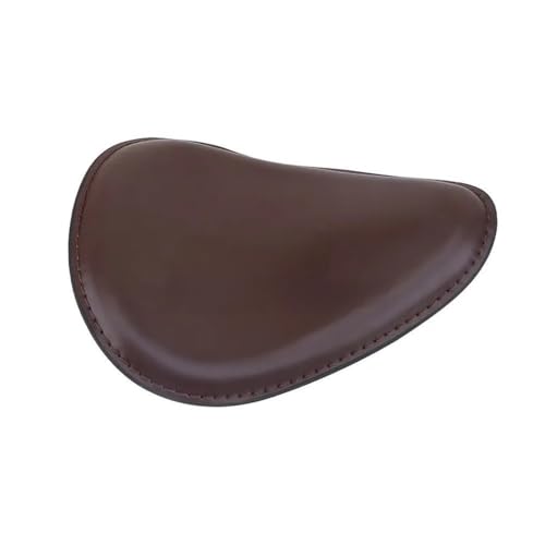 Asiento delantero de motocicleta universal y sillín individual negro para conductor