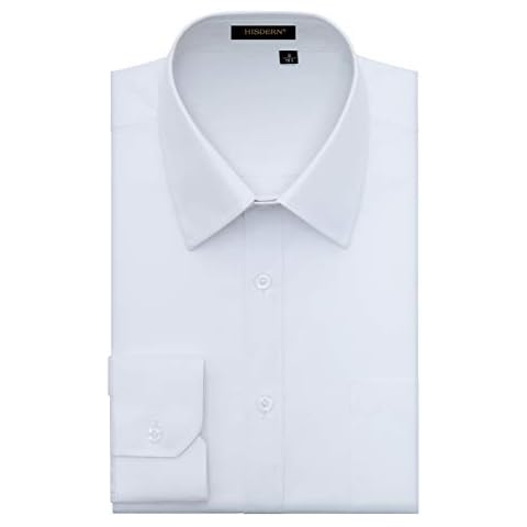 HISDERN Chemise de Ville Blanche XL Cover