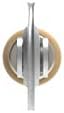 MR13320 Everhard Steel Double-end Screen Roller, Concave/Convex