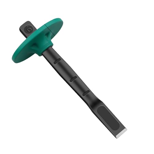 Cincel para interruptor de hormigón – Cincel plano para mampostería, herramienta de tallado de piedra duradera, herramienta manual para eliminación de azulejos, cincel protector para hormigón mortero