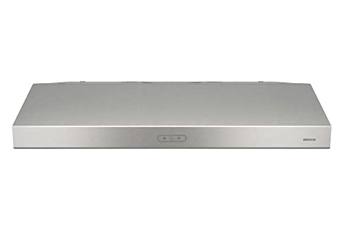 Broan-Nutone BCDF136SS Glacier Range Hood With Light Exhaust Fan For Under Cabinet, Stainless Steel, 36-Inch thumb #3
