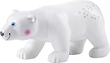 La figura de oso polar es parte del mundo de Little Friends, con encantadoras muñecas flexibles, accesorios variados y muchos animales adorables