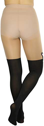 Image of ToBeInStyle Women's Cute Thigh High Printed Character Tights