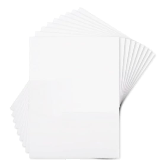 Papier à Dessin A4 120 g/m², 50 Feuilles Papier Blanc pour Croquis, Dessin et Création Artistique, Format 29,7 x 21 cm
