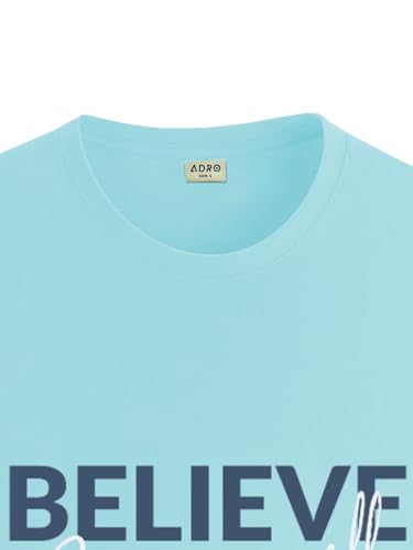 Image of ADRO Tshirt for Men | Printed T Shirt for Men | 100% Cotton Regular Fit T-Shirt |Printed T Shirt