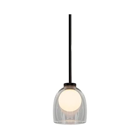 XFSHZWN Vintage With Ribbed Globe Glass Shade Industrial Pendant Light Pendant Light Fiting Fitting Chandelier For Kitchen Dining Room Bedroom Restaurant Cover