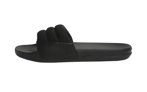 Image of Neeman's Squooshy Slides for Women | Cushioned & Comfortable Flip Flops for Women | Everyday Comfort, Flexible and Breathable | Black /Black UK4