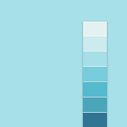 Rodda Paint CASCADIA Paint & Primer in One, Color Chip Sample, Quiet Pond