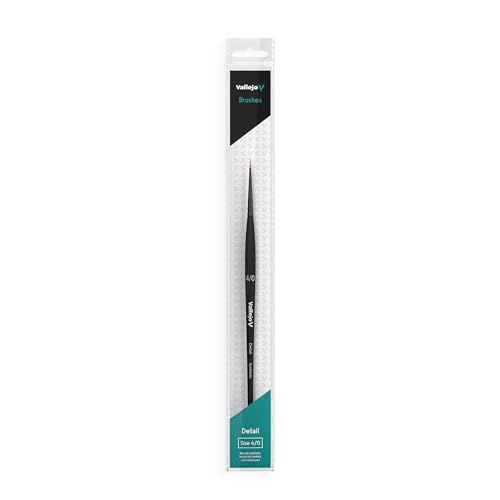 Vallejo Detail B02040 Round Synthetic Brush No. 4/0
