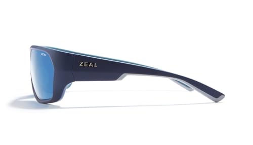 Zeal Optics - Caddis - Sports Sunglasses for Men and Women - Plant-Based Ellume Polarized Sunglasses with Proflex Rubber3