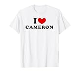 I Love Cameron, I Heart Cameron T-Shirt