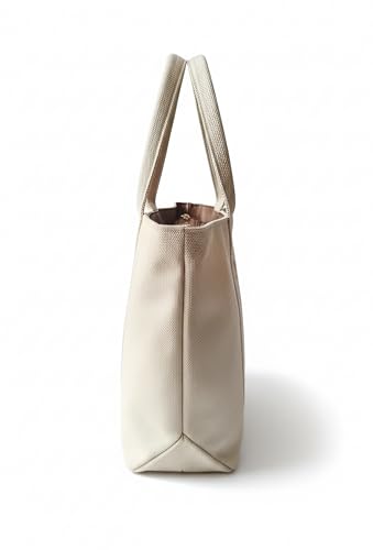 Image of Babbotty Jute Stylish Tote Bags for Women Big Size with Zip Multiple Compartments Inner Pocket Ladies Purse Handbags Girls Shoulder Hobo Bag for Office College Daily Use & Travel