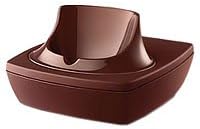 Siemens Gigaset Cell Phone Charging Bowl C34 Ruby Red