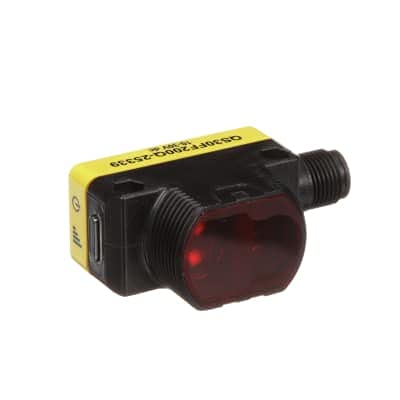 BANNER ENGINEERING QS30FF200Q-25339 (25339), Euro-Style Quick Disconnect, Fixed-Field, Input: 10-30 VDC, Output: Bipolar: 1 NPN/1 PNP, Range: 200 MM, Sensor, World-Beam QS30 Series