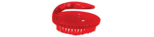 Image of The Kosher Cook Meat Red Dish Brush, Dishwashing and Kitchen Cleaning and Scouring, Easy Grip Handle, Gentle Bristles, Color Coded Home and Kitchen Accessories