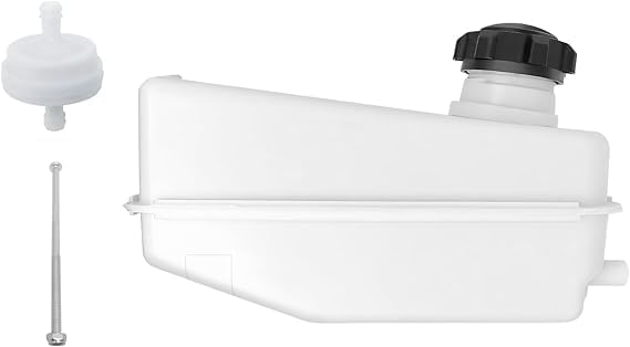 Lawn Mower Fuel Tank and Fuel Cap Replaces Part Number 7601045MA for B&S Husqvarna compatible with Craftsman 536.270320/536270270/ 536270280 Lawn Tractor, Replaces 7601045