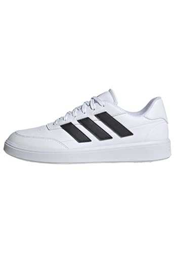 adidas Herren Courtblock Shoes, Cloud White / Core Black / Cloud White, 43...