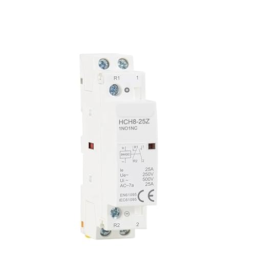 Contacteur domestique automatique HCH8-25 pour automatiser l'eclairage de jardin