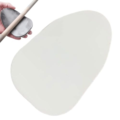 Pcingsia Pulitore per stecca da biliardo, lucidante per la pulizia della stecca da biliardo, per la pulizia della brunitura e la manutenzione degli strumenti di manutenzione, cuscinetto in spugna a