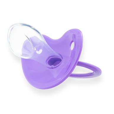 Image of Pacifier Addict - Fixx - JUMBO Functional Adult XXL Silicone Pacifier - Size 10 (Purple)