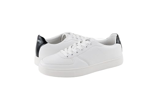 Mario Lopez Men's Sneakers Carlos Low Top Lace-Up Comfortable Mens Sneaker Classic Footwear for Men