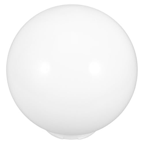 LIFKOME Acrylic Globe Lamp Shade Replacement for Outdoor Wall Lighting and Indoor Ceiling Fan Fixtures Milky White Diffuser