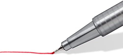 Staedtler Triplus Fineliner Pens 6/Package Neon, Acrylic, Multicolour, 0.75x2.5x6.75 cm