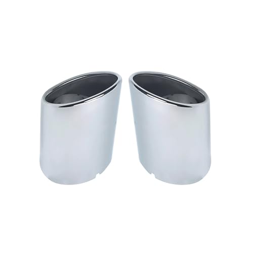Punta de tubo de escape de coche para Toyota RAV4 2019-2024 de acero, 2 uds.