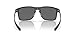 Oakley Mens OO4123 Holbrook Metal Square Sunglasses, Matte Gunmetal/Prizm Black Polarized, 55 mm