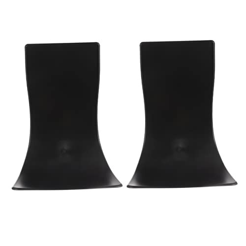 FELTECHELECTR Bacs D'égouttage Anti-Gouttes en Plastique Abs Noir 2 Pcs Support De Distributeur Domestique Récupérateur D'égouttement pour Maison, Hôpital Et Restaurant