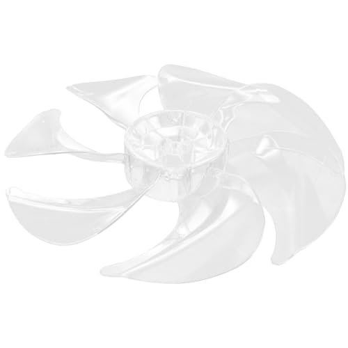 MOLUCKFU Aspas de Plástico para Ventilador de Pedestal de Pie, Repuesto para Reparar Ventiladores 7 Aspas Silenciosas de 12 Pulgadas