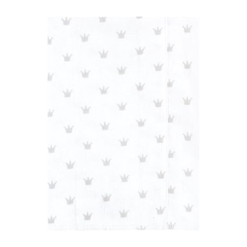 Image of Hudson Baby Unisex Baby Flannel Burp Cloth 7pk, Fairytale Princess, One Size