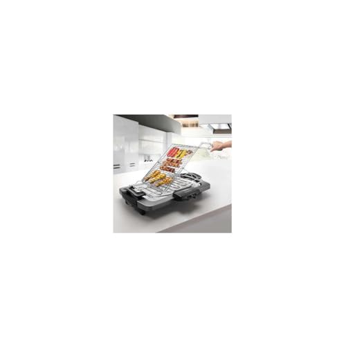 Barbecue électrique DELONGHI BQ80.X 2 Plateau aluminium amovible - vue 5