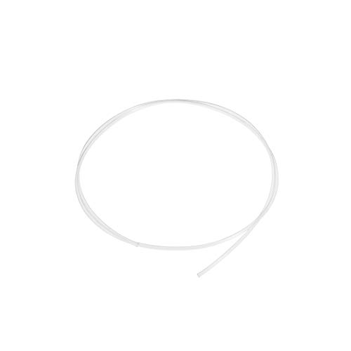 Nylon Line Hose Tube, 10mm ID x 12mm OD 4m PA6 Nylon Tube Pneumatic Air Brake Tubing for Fluid Transfer Translucent (Color : Clear, Size : 2x4mm)