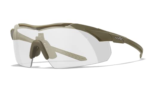 Wiley X Vapor COMM 2,5 Sunglasses, Bronceado Mate, Unica Men's Cover