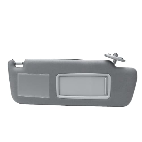 Pare-soleil droit haut de gamme en ABS floqué pour Land Cruiser 2002-2009 gris