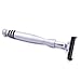 Taconic All‑Metal Heavyweight Chrome Razor – Gillette® Atra-Compatible Twin Blade Handle with 10 Pivot Plus Personna Blades, Ergonomic Grip, Durable Design