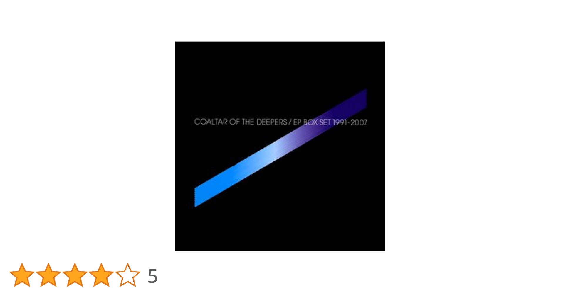 Amazon.co.jp: COALTAR OF THE DEEPERS EP BOX SET 1991~2007