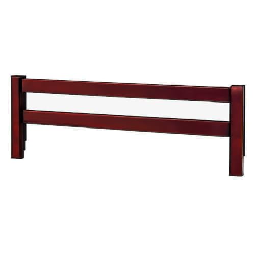 Image of CC KITS Safety Guard Rail for Baby, Kids, and Children - Solid Wood Safety Bed Rail for Toddlers - Easy Installation - Premium Protection for Bunk, Twin, Full, Queen and King Size Beds - (Merlot)