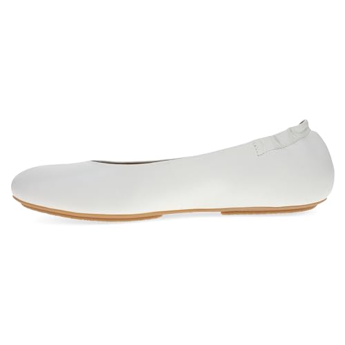 Image of Dansko Mollie Slip-On Ballerina Flats for Women - Built-in Wedge with Arch Support - Versatile Casual to Dressy Footwear - Lightweight Rubber Outsole