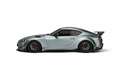 Modelo Toyota Supra GR 2019 escala 1:18 miniatura 4