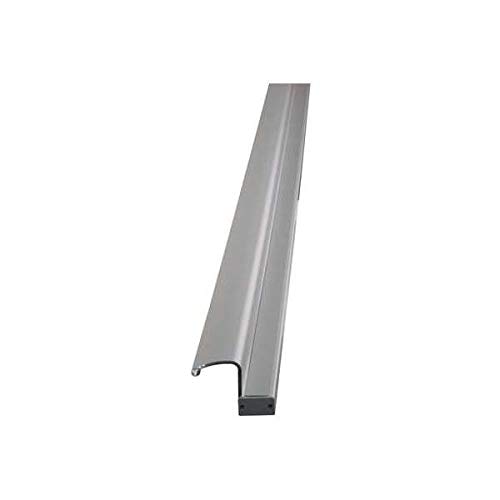 Profil poignée de tirage interne GROOM noir 2500 mm pour quincaillerie de porte coulissante
