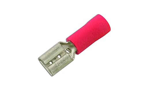 Connect 30130 Red Female Push-On 2.8mm 100pc, Copper,Red - Image 4