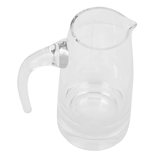 Alipis Whisky-dekanter aus Glas Wein-dekanter mit Henkel Spirituosen-teiler für Rotwein Rotwein-zubehör für Zuhause Transparenter Dekanter für Spirituosen