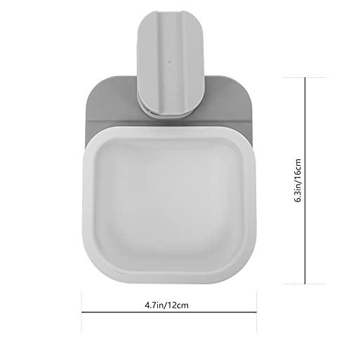 Mini caneca de basura para escritorio pequeña blanca miniatura 2