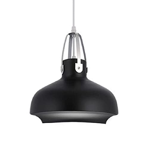 Suspension luminaire E27 industrielle pour décoration de couloir et de hall